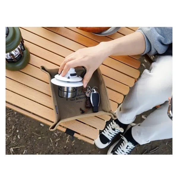 Foldable Oxford Camping Storage Tray