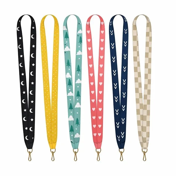 3/4" Full Color Sublimated Ribbon Lanyard for Awards & Medal
