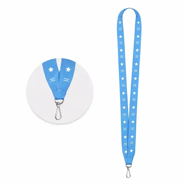 3/4" Full Color Sublimated Ribbon Lanyard for Awards & Medal