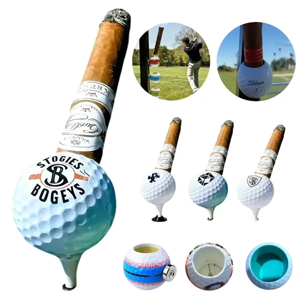 Magnetic Golf Cigar Holder for Sport Lovers.