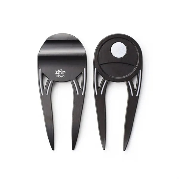 Multifunctional Golf Divot Repair Tool