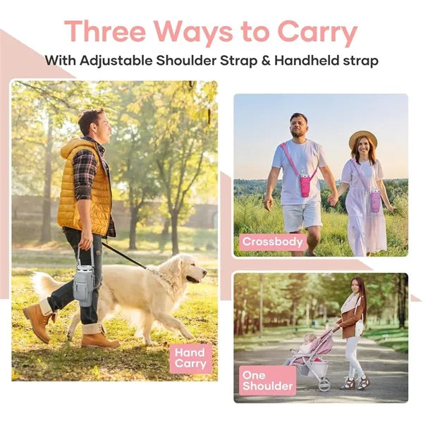 Neoprene Water Bottle Holder With Strap