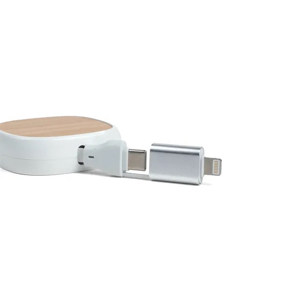 BambooRetract 4-in-1 Charging Cable