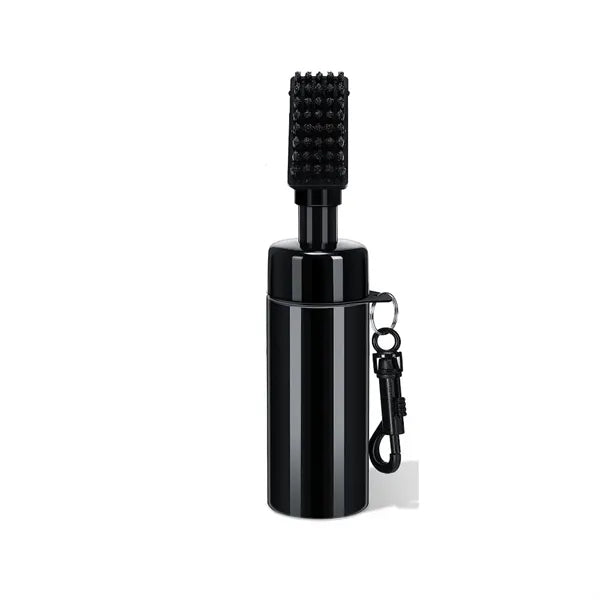 Golf Club Brush Cleaner with Retainer Clip