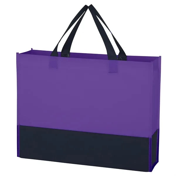 Prism-Like Bicolored Tote