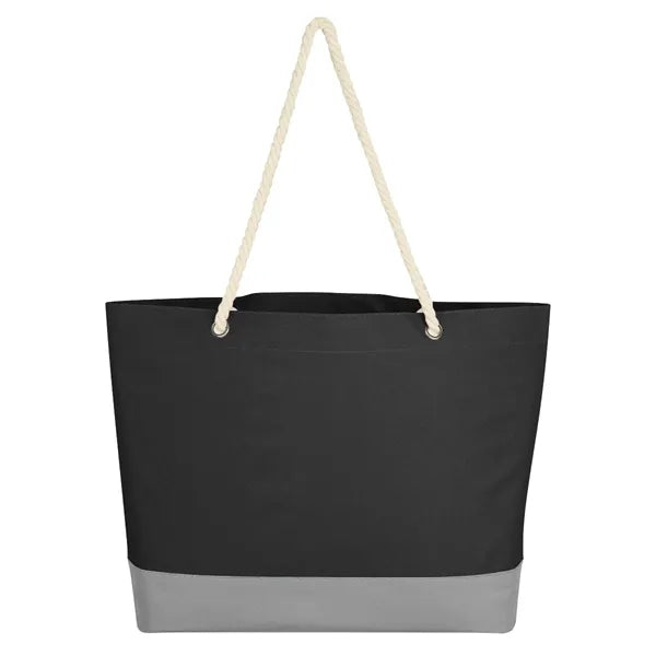 Rope-Handled Beachside Tote