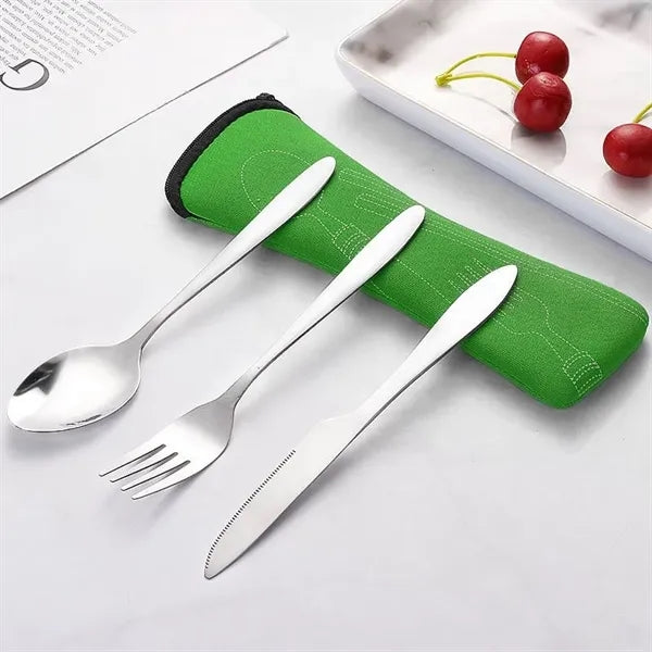 3pcs Stainless Steel Cutlery Set