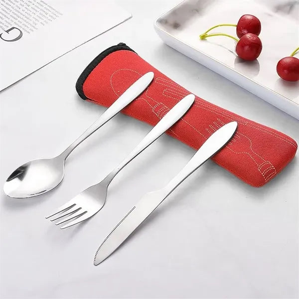 3pcs Stainless Steel Cutlery Set