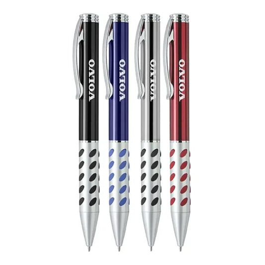 Union Printed - Link Solid Brass Twist Metal Pen