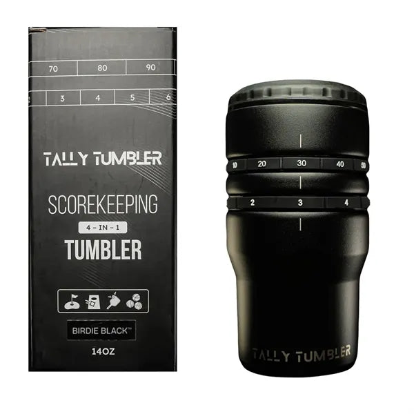 Tally Tumbler 4-in-1 Can Cooler & Scorekeeper 14oz