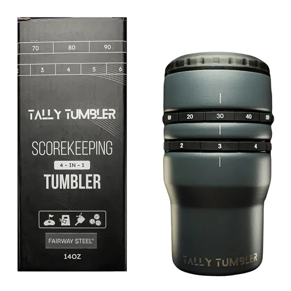 Tally Tumbler 4-in-1 Can Cooler & Scorekeeper 14oz