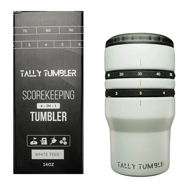 Tally Tumbler 4-in-1 Can Cooler & Scorekeeper 14oz