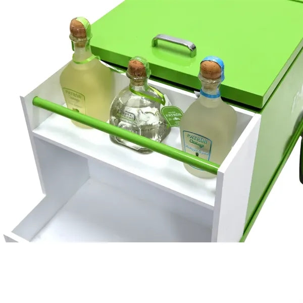 Ice Cream and Drink Cooler Push Cart