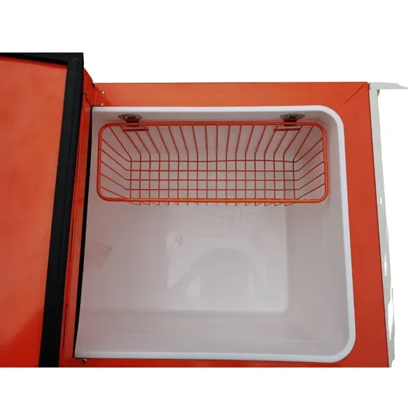 Ice Cream and Drink Cooler Push Cart