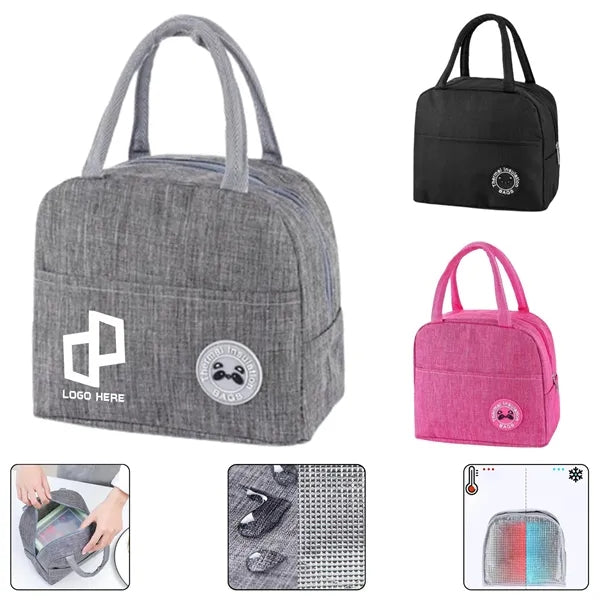 9 x 5.5 x 7.8 Inch Lunch Cooler Bag