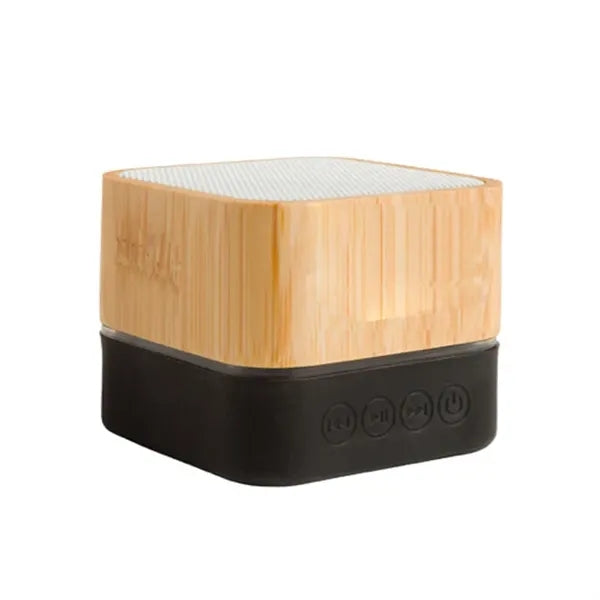 Portable Bamboo Waterproof Mini Wireless Speaker