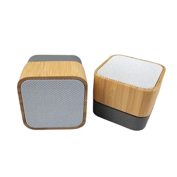 Portable Bamboo Waterproof Mini Wireless Speaker