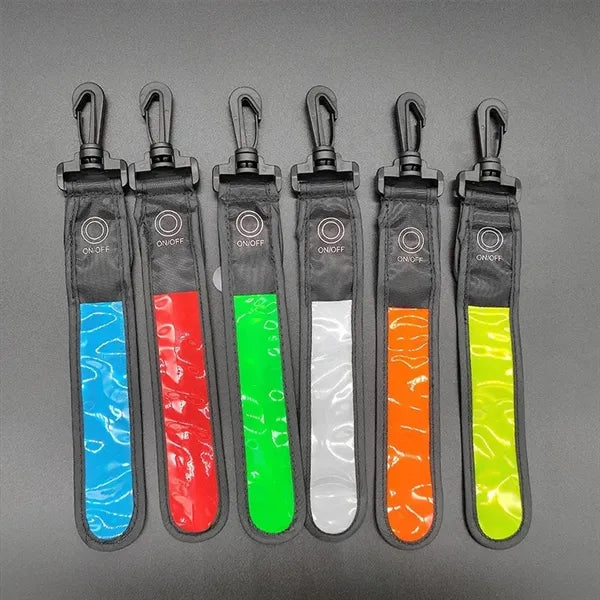 Rechargeable LED Safety Light Pendant Reflective Strip