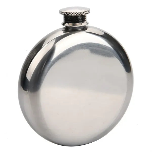 5 Oz Wine Whiskey Flasks Round Alcohol Bottle