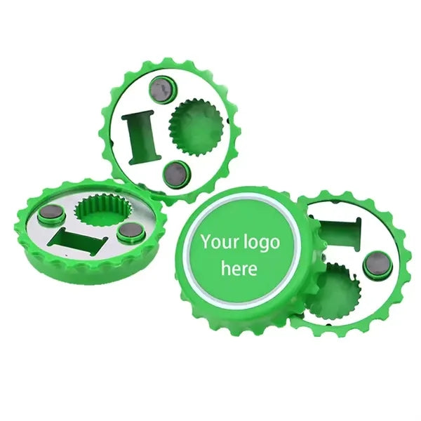 Logo Magnetic Beer Cap Bottle Openers