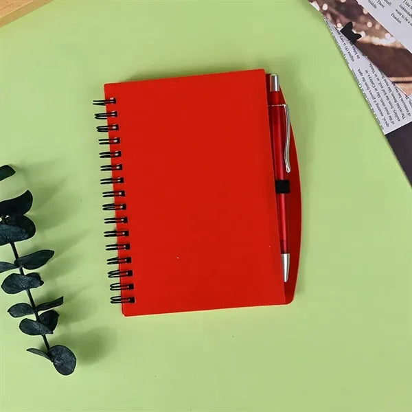 Spiral Bound Vinyl Cover Notebook