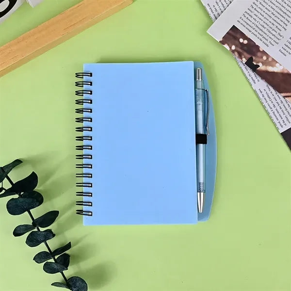 Spiral Bound Vinyl Cover Notebook