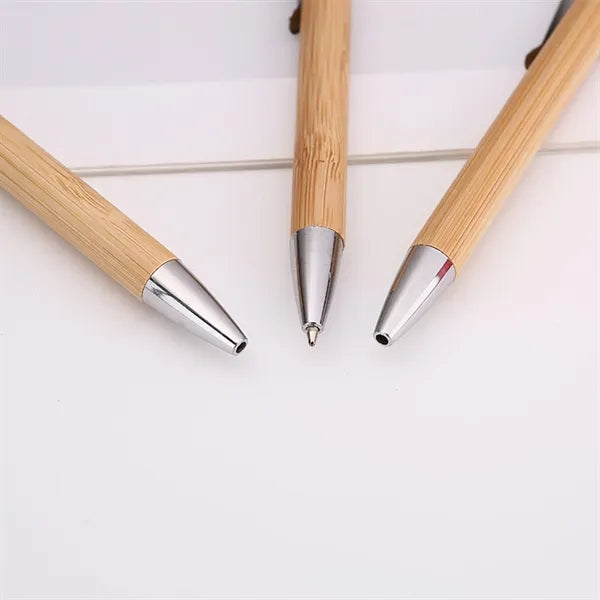 Eco friendly bamboo ballpoint pen