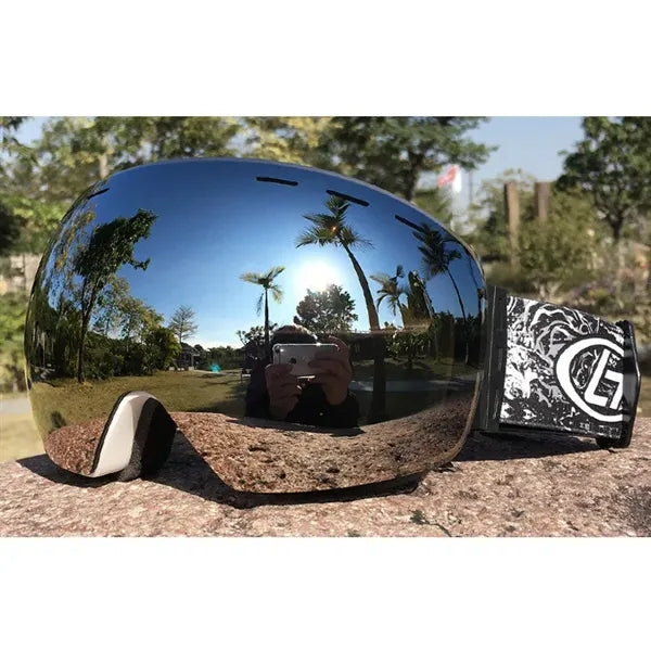 Snowboard Goggles Detachable Lens For Adults