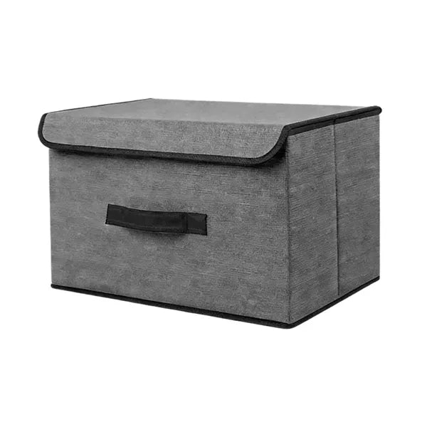 Foldable Storage Bin With Lid