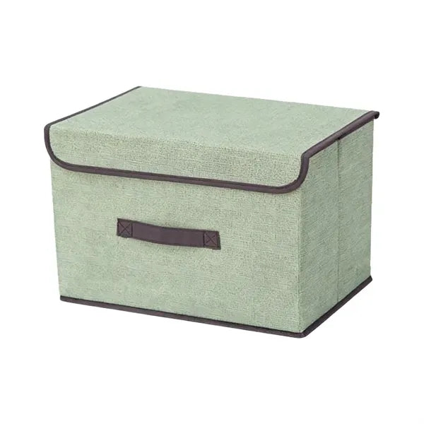 Foldable Storage Bin With Lid