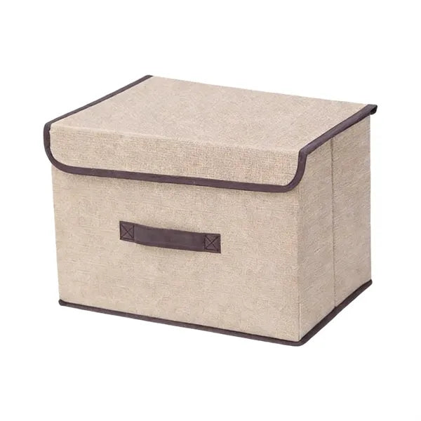 Foldable Storage Bin With Lid