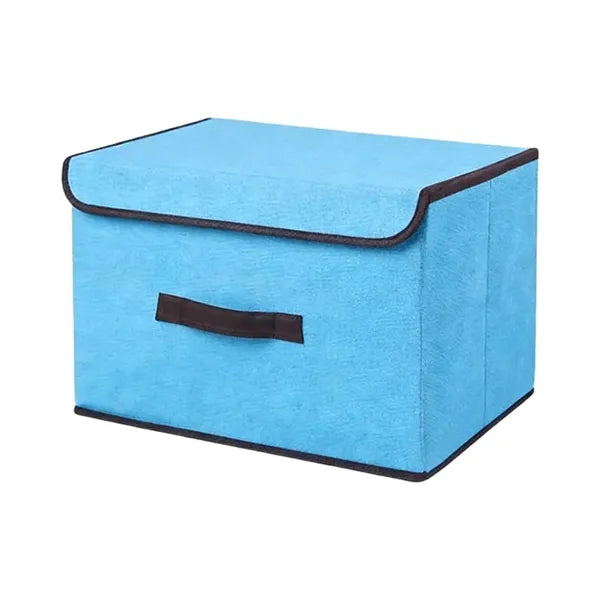 Foldable Storage Bin With Lid