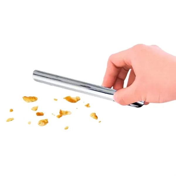 Portable Aluminum Crumb Scraper W/ Pocket Clip