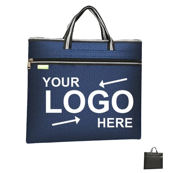 Oxford Zipper File Bag