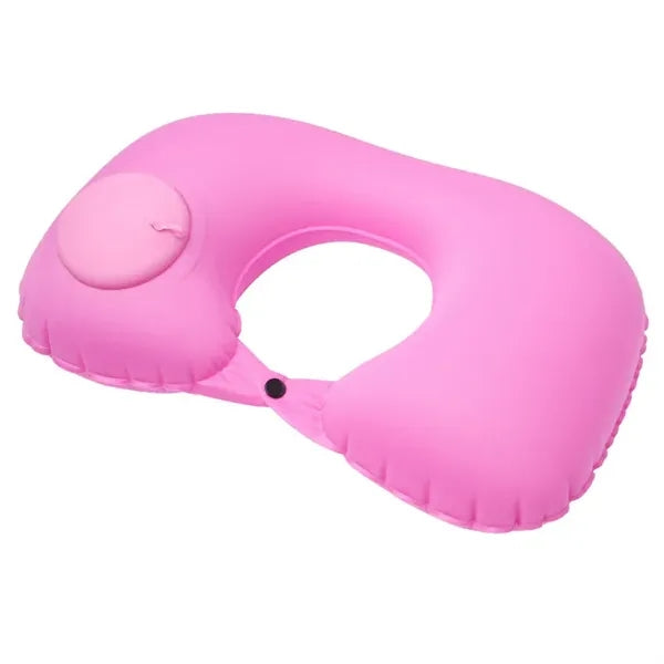 U-Shaped Inflatable Travel Neck Pillow
