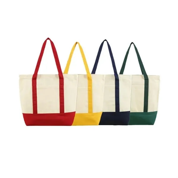 12oz Small Recycled Cotton Canvas Tote Bag