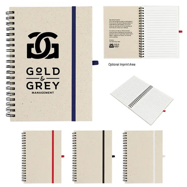 Natural Paper Spiral Notebook