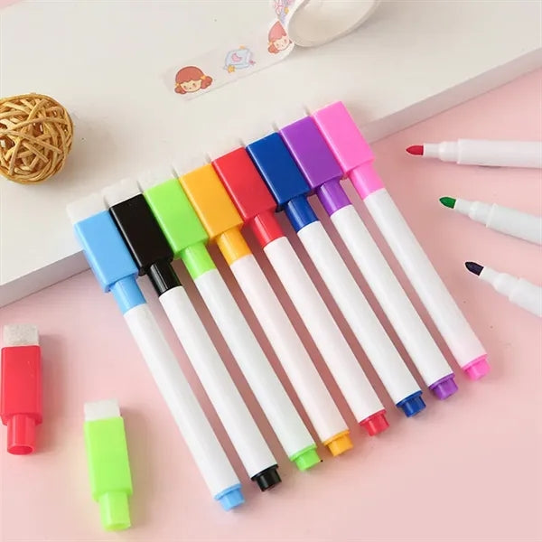 Whiteboard Marker Pens with Eraser