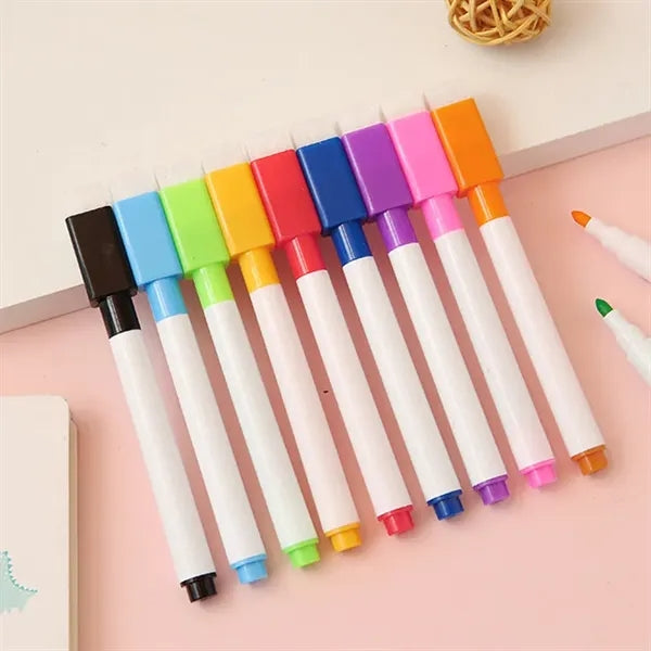 Whiteboard Marker Pens with Eraser