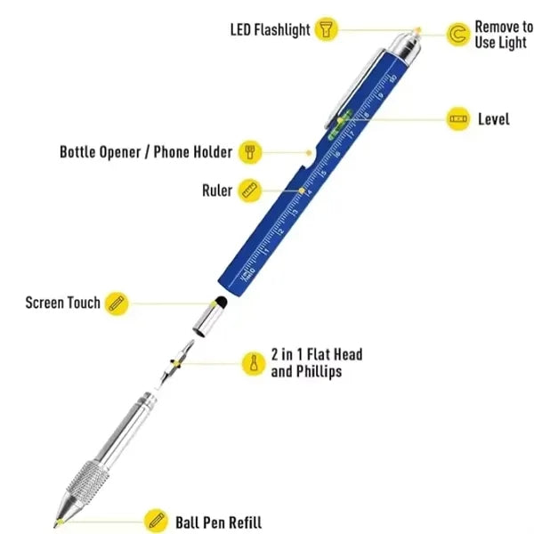9 In 1 Multitool Pen