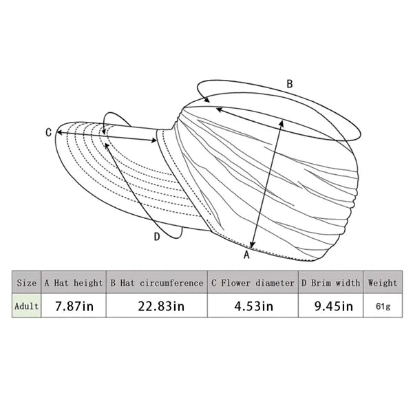 Portable outdoor sports women's beach sun hat empty top cap