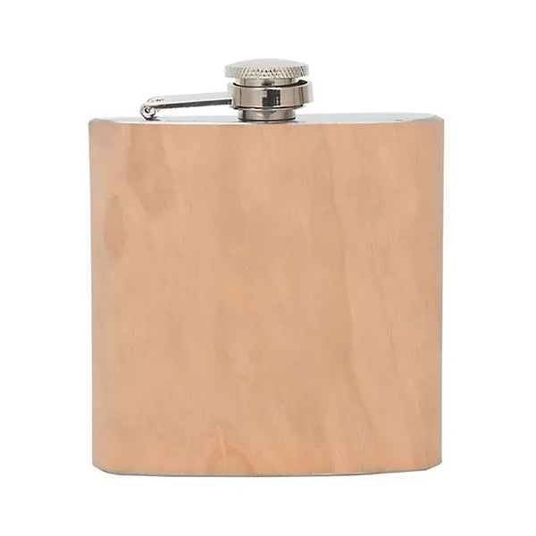 6 Oz Wooden Stainless Steel Kettle