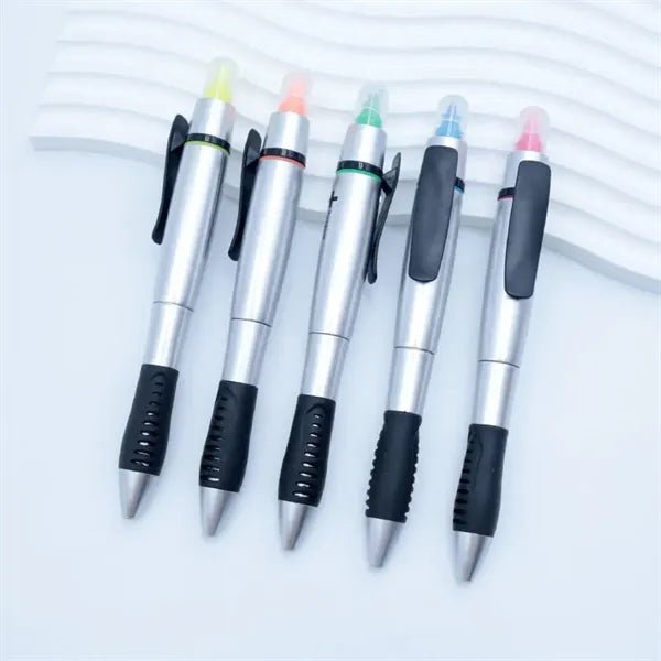 Dual-head Highlighter Ballpoint Pen