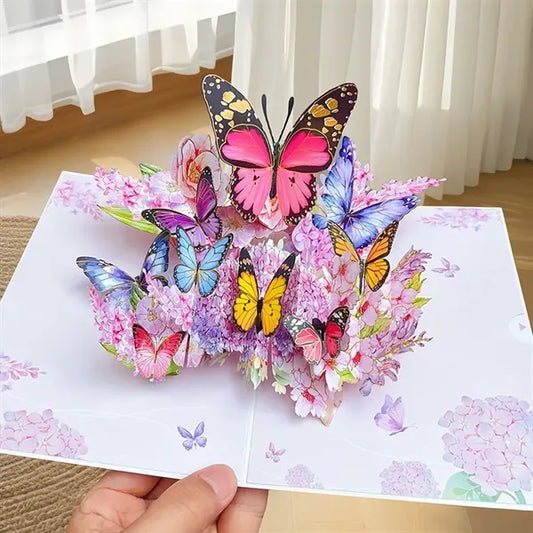 New 3D Floral Greeting Card