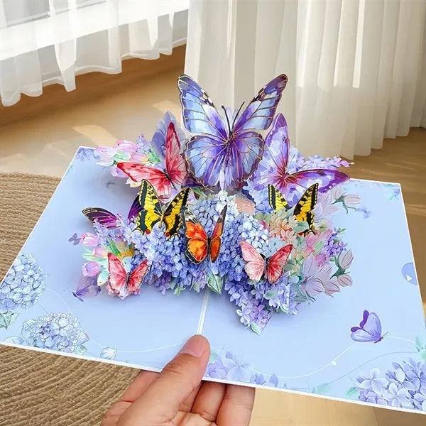 New 3D Floral Greeting Card