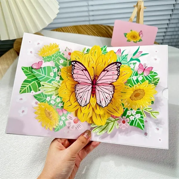 New 3D Floral Greeting Card