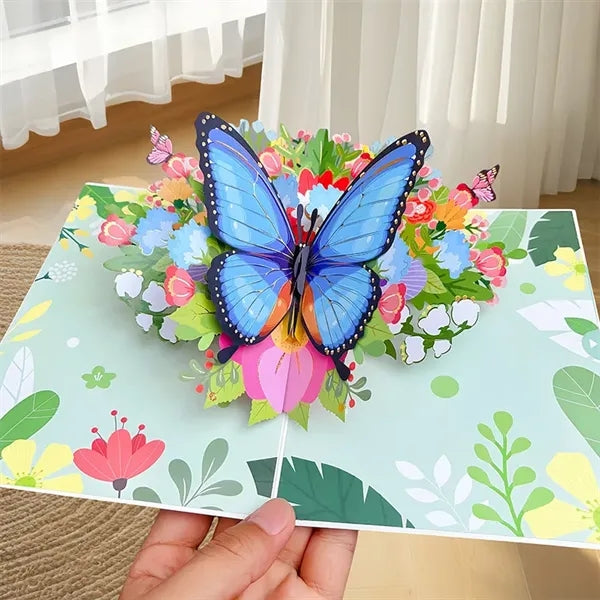 New 3D Floral Greeting Card