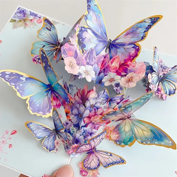 New 3D Floral Greeting Card