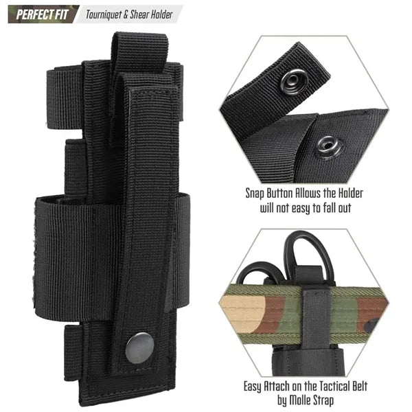 Multipurpose Tear-resistant Durable Tourniquet Pouch Holder