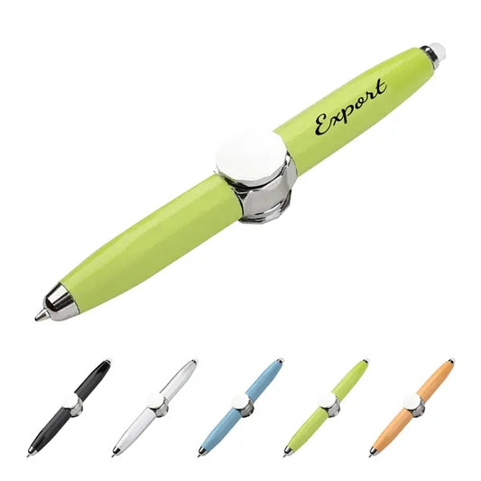 LED Fingertip Gyro Ballpoint Pens